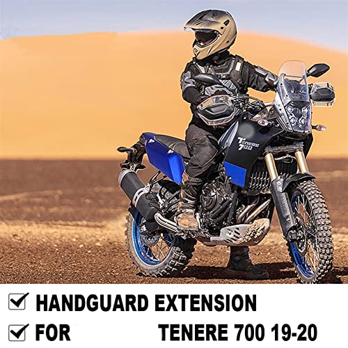 Extensiones de guardamanos Tenere 700 protector mano de alta dureza 2