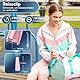 Munddusche Kabellos, Water Flosser for Teeth Mit 4 Modi & 8 Stufen 7 Düsen 300ML Tank Munddusche für Zahnzwischenraumreiniger Zahndusche Mundspülung Elektrisch Oral Irrigator Zähne 2025 (Rosa)