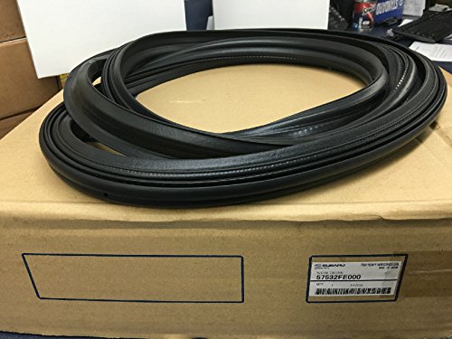 Rushing Wind Sounds from Front Door(s) - 2023 Subaru BRZ 5 SUBARU OEM Genuine 2002-2007 Impreza Trunk Lid Weatherstrip 57532FE000 WRX STI