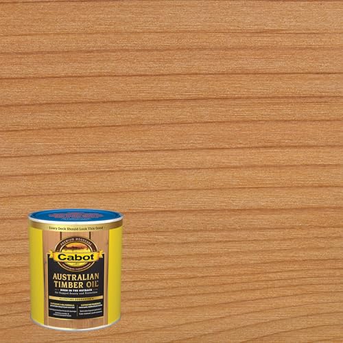 Image of Cabot 140.0019400.005 Australian Timber Oil Water Reducible Stain, Natural