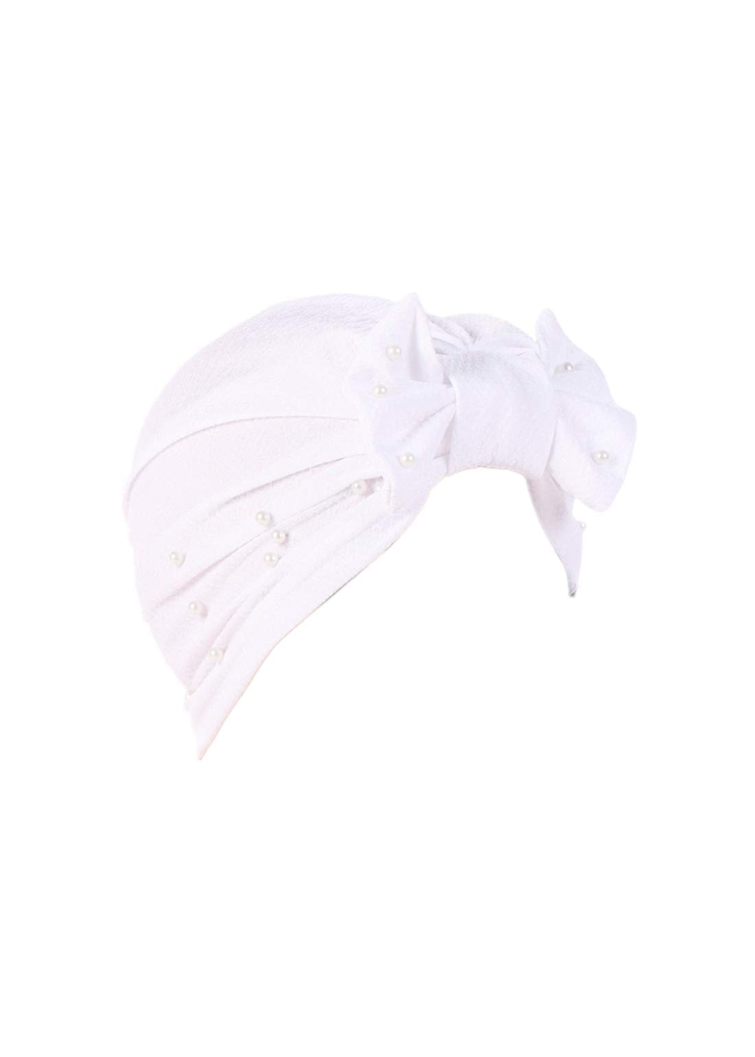 HZUX Fashion Turbans for Women Muslim Head Headwear India Hat Cancer Chemo Turban Wrap Scarf Cap
