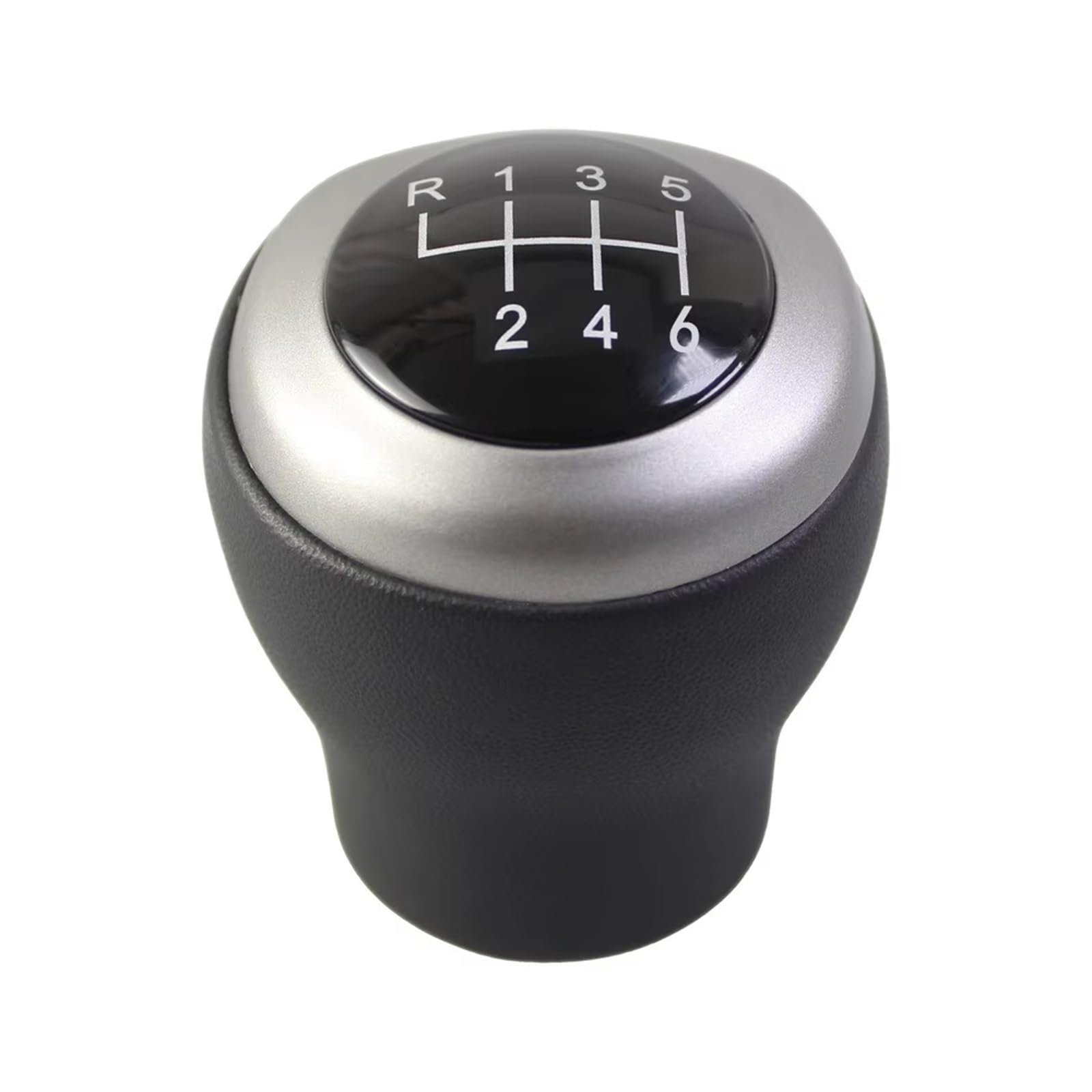SRVSQTPTVK Car Shift Knob Manual Gear Shift Knob PU ABS for Kia for Soul 2009-2013 Shifter Lever Change 43711-2K150(6 Speed)