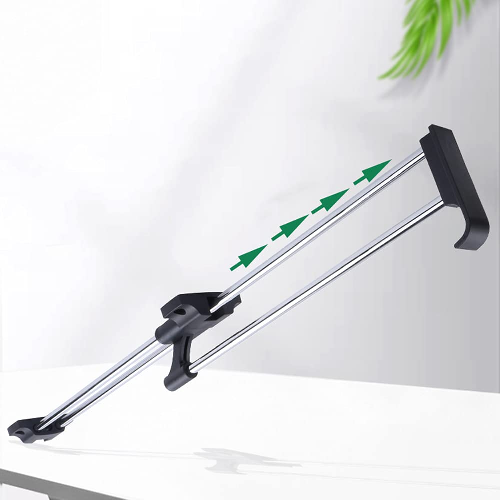 Cintre coulissant pour armoire étroite éliminant les plis des pantalons et chemises