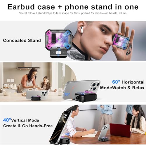 Image of RFUNGUANGO for AirPods Pro 2 Case, Starry Sky