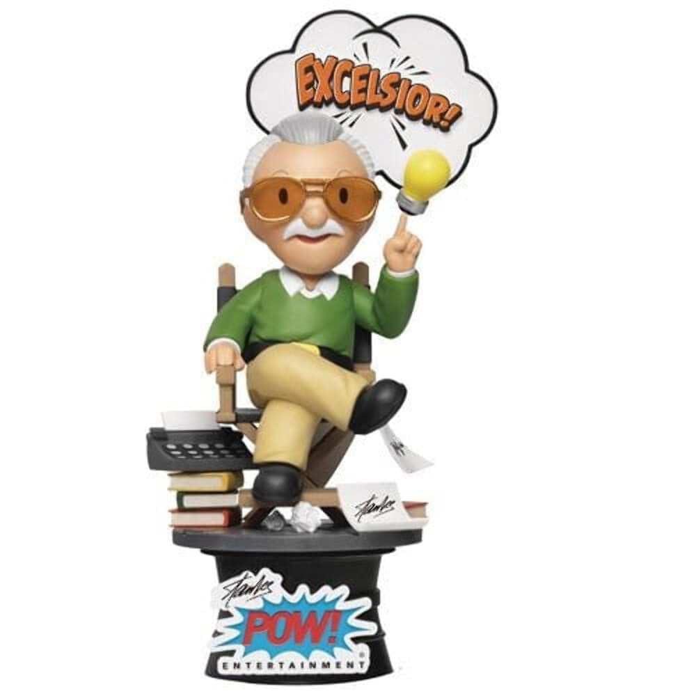 マーベラス・スタン・リー Amazon.com: Beast Kingdom Stan Lee POW DS-087 D-Stage Statue