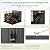 Patiowell 8 x 8 FT Plastic Outdoor Storage Shed with Floor, Resin Shed with Window and Lockable Door for Garden, Backyard, Tool Storage Use, Easy to Install in Beige (Kick-it Shed)