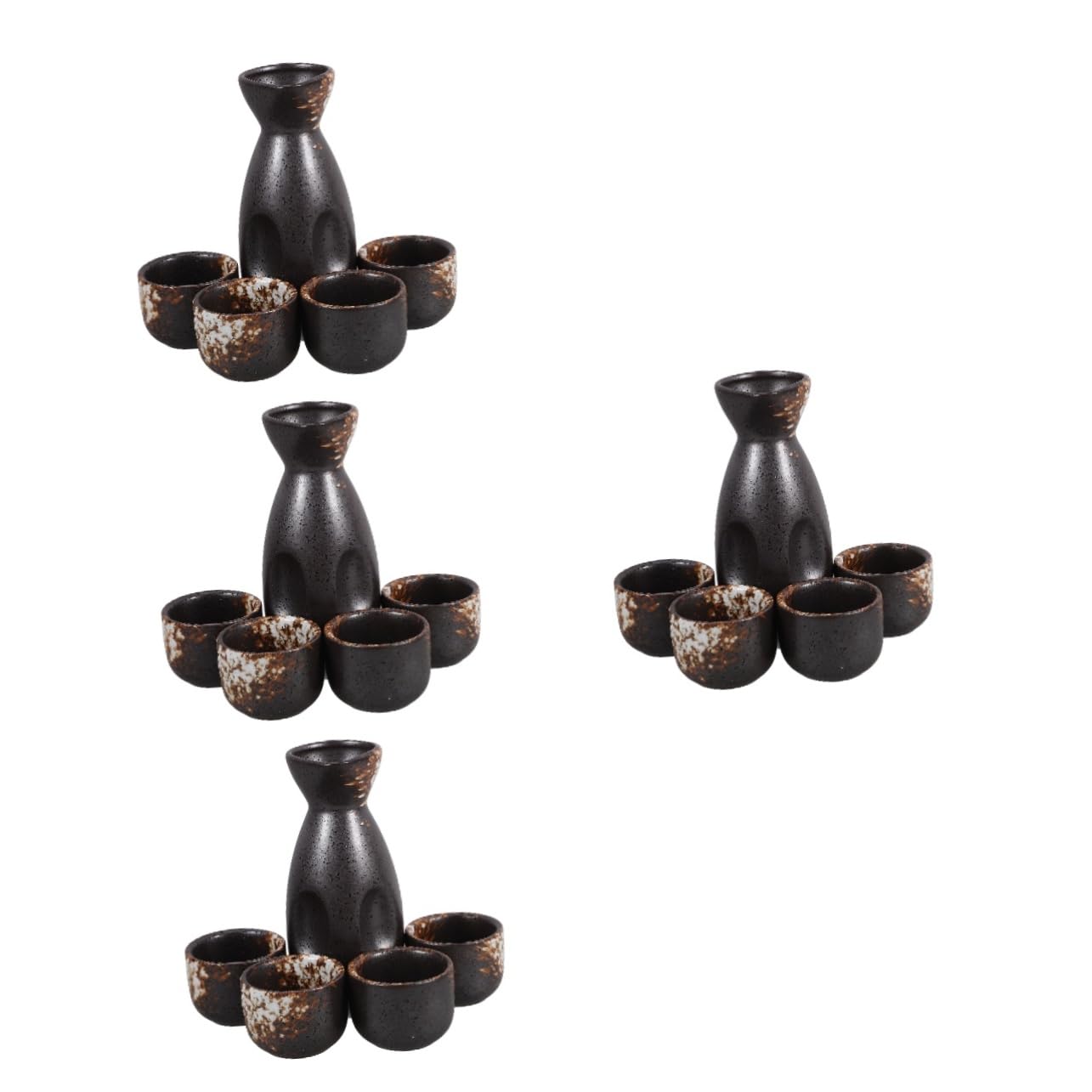 4 Ensembles Pichet À Saké Et Ustensiles De Boisson Tasse À Saké Pot À Saké Tasses À Saké Tasse À Saké Japonaise Bouilloire À Saké Rétro Bouilloire À Saké Vintage