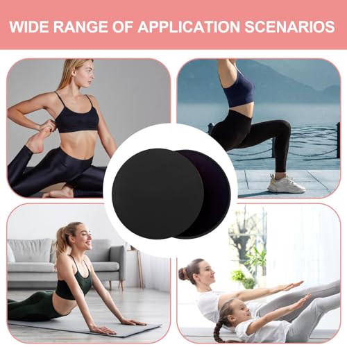 Exercise Sliders – 2 Basic Sliders, Fitness Slider Disc for Yoga Feet | Exercise Slides Discs Fitness Sliders Two Sided Sliders Exercise Sliders - Image 5