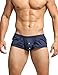 Produktbild SEOBEAN Herren Boxershorts Dunkelblau  Low Rise Non-Stretch Mini Fit Trunks Unterwäsche, 1er-Pack L