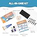 OJYDOIIIY Fishing Rod Tip Repair Kit, 10 Replacement Pole Tips with Complete Supplies, Parts and Instructions