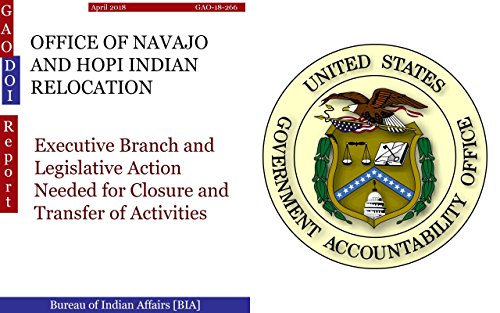 OFFICE OF NAVAJO AND HOPI INDIAN RELOCATION: Executive Branch and Legislative Action Needed for Closure and Transfer of Activities (GAO - DOI) (English Edition)