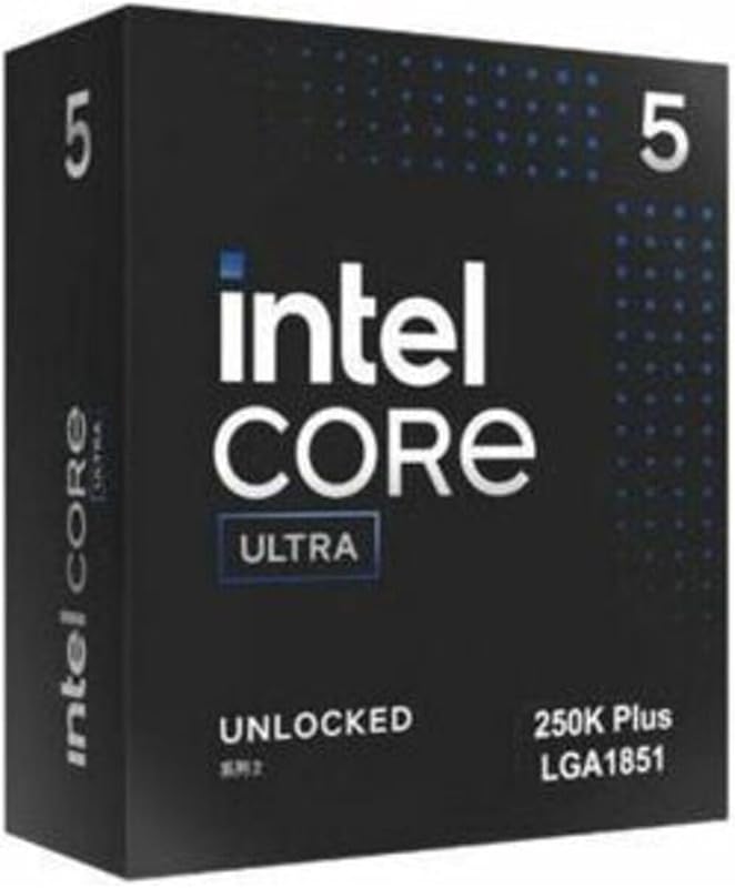 Intel® Core™ Ultra 5 Processor 250K Plus 18 cores (6 P-cores + 12 E-cores) up to 5.3 GHz