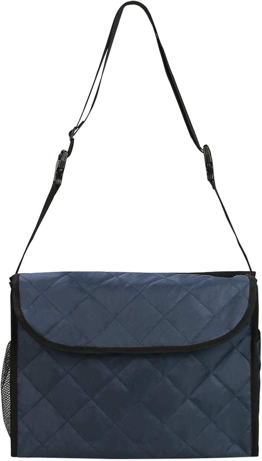 Mochila para Silla de Ruedas, organizadores de Almacenamiento para sillas de Ruedas para andadores, andadores, Scooters, Accesorio de Mano Grande para Colgar en la Espalda,Black