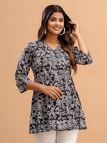 Image of feranoid Women Cotton Angrakha Kurti