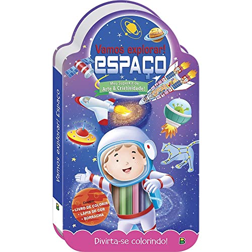 Meu superkit de arte & criatividade! Vamos explorar – Espaço: