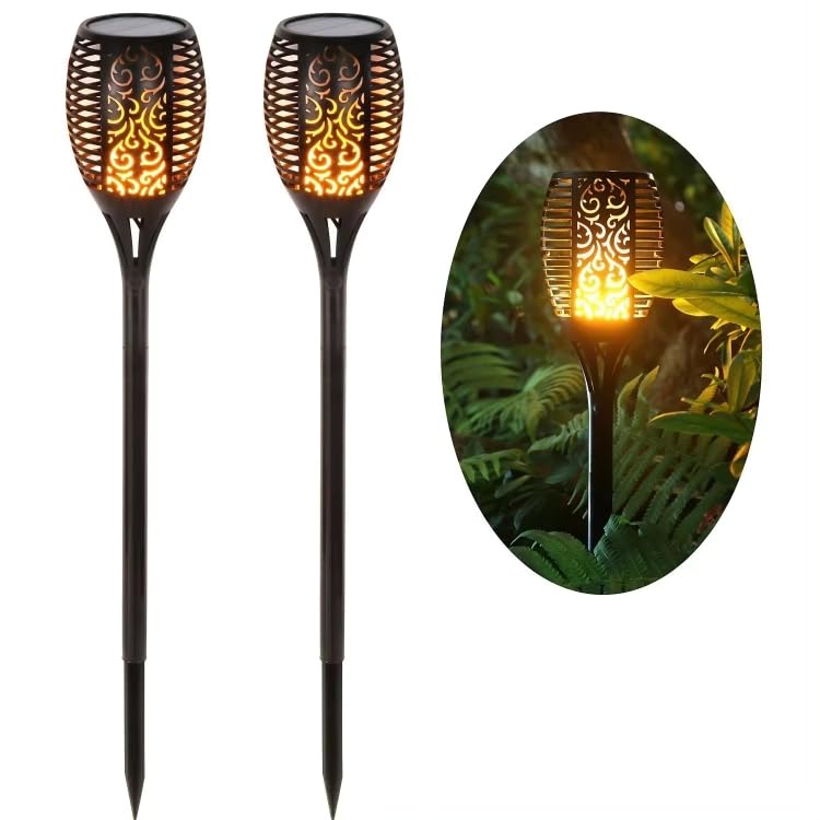 Daily Delight Store Solar Light | Flickering Flame Solar Light for Garden & Outdoor| Waterproof, Solar-Powered Mashaal Light 33 LED| Dancing Fire Mashaal with Auto On/Off| Decoration Lighting (6) (B0DCVKXNQ8) Amazon Price History, Amazon Price Tracker