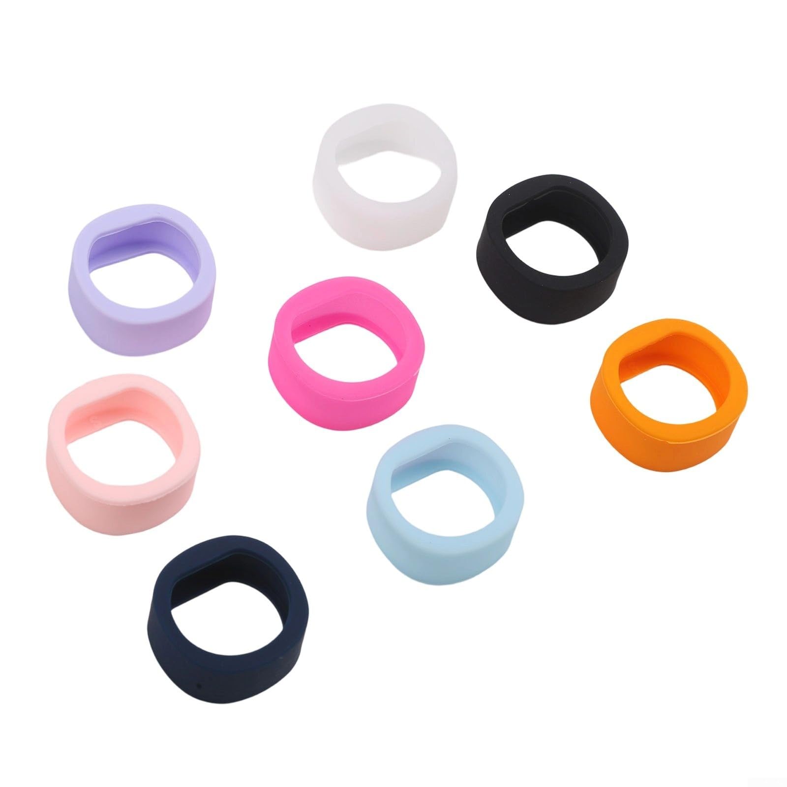 Smart Ring Case, 8 coperture protettive in silicone per RingConn Gen 2/2 Air, robuste, antigraffio, indossabili, per il fitness (S)