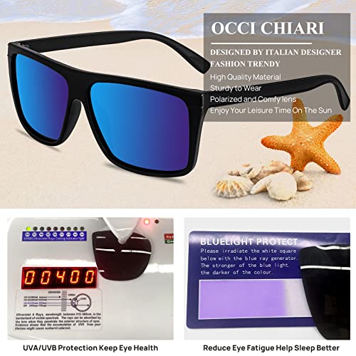 OCCI CHIARI Oversized Polarized Sunglasses Men Fashion Sun Glasses UV400 Protection4