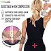 Brazilian Belle Skinny Shirt Medium - Women's Waist Trainer Body Shaper and Sweat Vest Shapewear for Hourglass Figure Belly Fat Burner and Slimming with No Latex Zipper-Free Neoprene