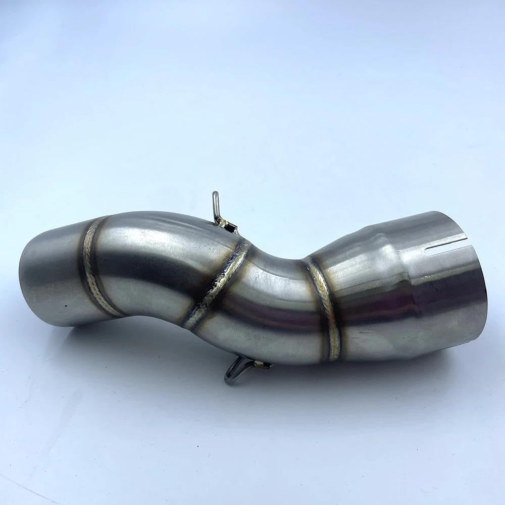 Silenciadores Escape Sistema Escape Motocicleta Sección Media Connect 51mm Tubo Enlace Medio Silenciador para B&MW R1200GS ADV 2013-2019