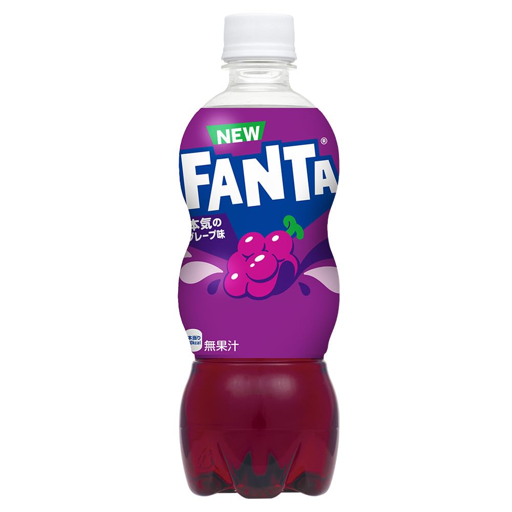 ヴィンテージ ファンタ 24本セット ファンタ グレープ 500mlPET×24本 合成着色料不使用
