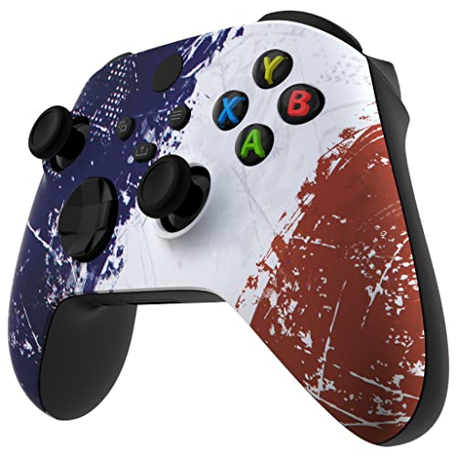Image of MODDEDZONE UN-Modded Custom Controller compatible with Xbox One S /X... (3.5 mm jack) (France Flag)