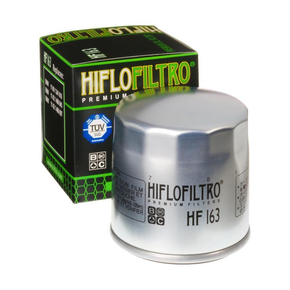 Filtre a huile moto hiflofiltro hf163 la technologie de pointe pour motards