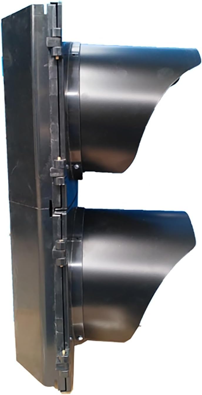 200mm czerwony/zielony sygnalizator świetlny LED Stop And Go obudowa PC IP65 przemysłowe światło drogowe LED Stop soczewka pajęczyna światło ostrzegawcze cykl włączania(220v)