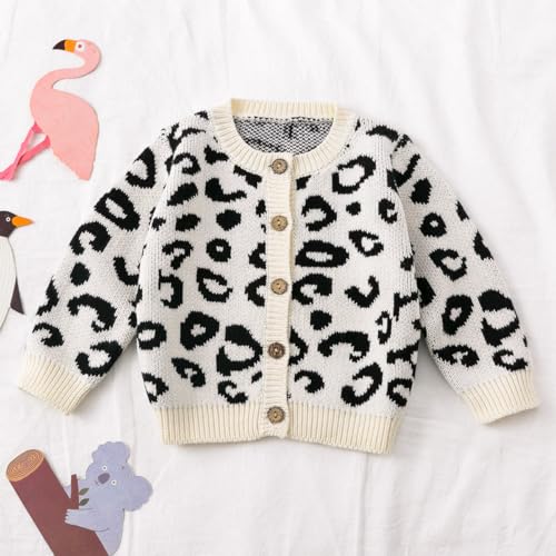 Image of Simplee kids Baby Girl Thin Sweater Solid White Pink Cardigans for Toddler 0-3Years
