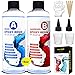 Produktbild Magicdo Epoxidharz Set mit Härter 474 ml/16 oz, epoxidharz glasklar gießharz zum Gießen und Beschichten für Anfänger für Silikonformen, Handwerk, Heimwerken, Kunst, Schmuck, Flusstische