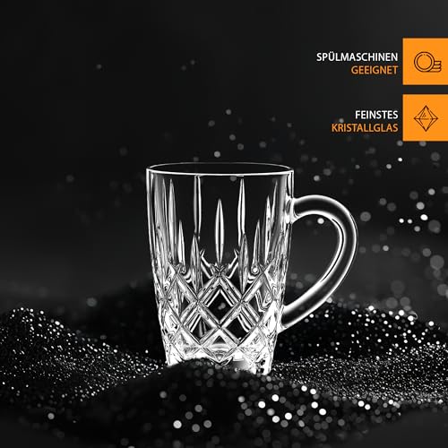 Nachtmann 2-teiliges Teegläser Set, 347 ml, Noblesse, 103771, Kaffeegläser aus Kristallglas, Gläser für heiße Getränke, spülmaschinenfest – Ansicht 6