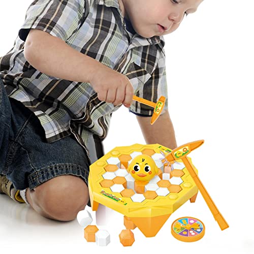 Juego de Mesa Save Penguin, Juego de Rompecabezas de Mesa con Martillo, Protege la Trampa de pingüinos Iceberg en el Hielo, Juguete para Juegos de Mesa rompehielos