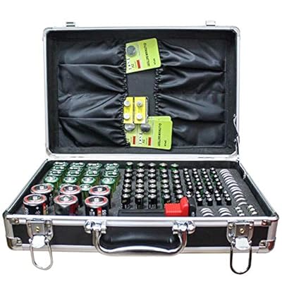 Aluminum Battery Organizer Storage Case with BT-168 Bahrain Ubuy