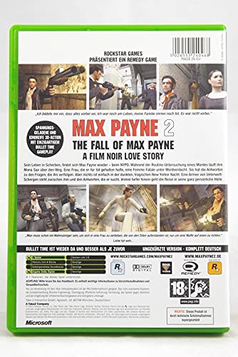 Jeu Max Payne 2 The Fall Of Max Payne Xbox Version PAL FR Complète – Très Bon état