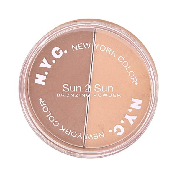 New York Color Sun 2 Sun Bronzing Powder, Bronze Gold, 0.22 Ounce