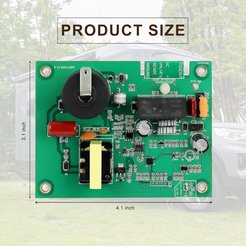 Image of 816689021010 UIB S /UIB-S Circuit Board Compatible with Coleman /Duo-Therm /Hydro-Flame /Suburban Furnaces and Atwood /Mor-Flo /Suburban Water Heaters Without Fan, Replace Part Number 816689021010