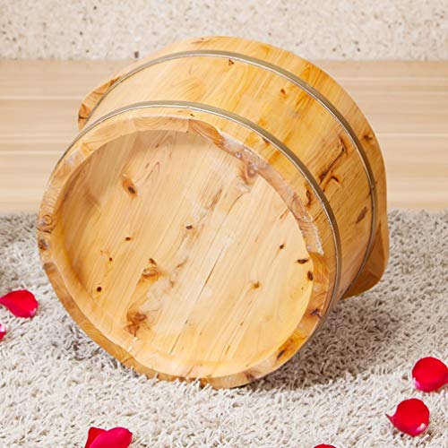 Spa de pies de madera para baño y masaje en casa miniatura 7
