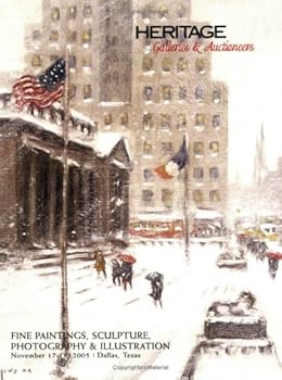 Paperback Heritage Fine Paintings, Sculpture, Photography, and Illustration Auction Book