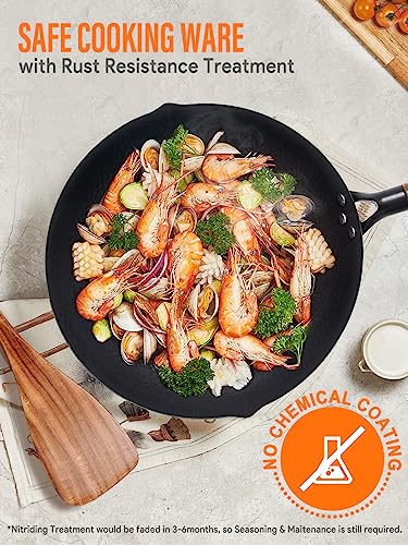 Carbon-Steel-Wok-Pan-5-Piece-Authentic-Chinese-Wok-Stir-Fry-Pans-Set-with-Wooden-Lid-No-Chemical-Coated-Flat-Bottom-Chinese-Woks-Pan-for-All-Stoves-13