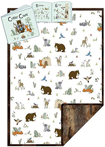 Minky Read to Me Forest Cuddle Kit Quilt Kit Shannon Fabrics