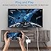 [Apple MFi Certified] Lightning to HDMI Adapters with Digital AV Adapter 1080P Video & Audio Sync Screen Converter, Compatible with iPhone 14 Pro Max/13/12/X /8Plus / iPad/iPod to HDMI