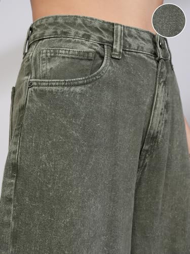 Image of Tokyo Talkies Women Cotton Baggy Jeans | Machine wash