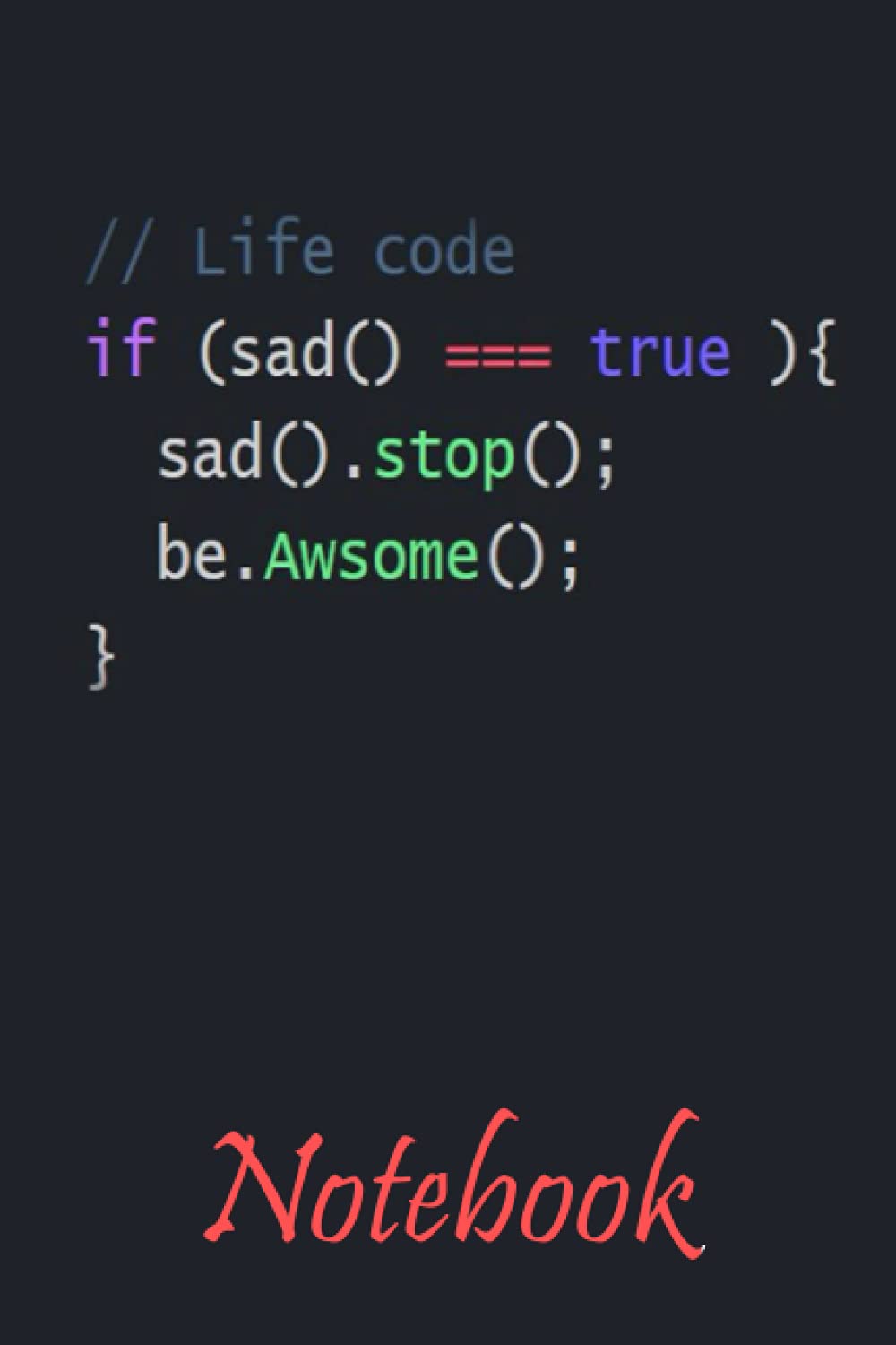 programmer notebook: Funny and beautiful Notebook journal gift for developers coders, programmers. 6 x 9 inches
