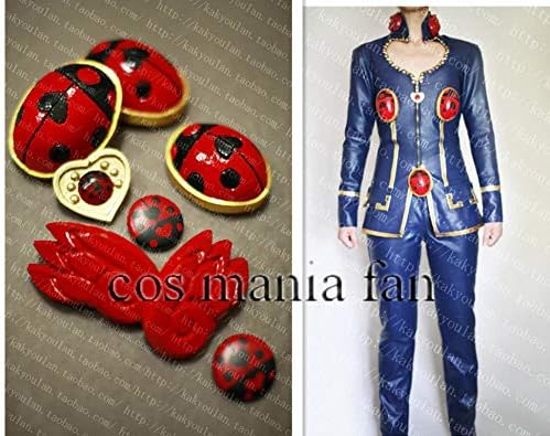 Amazon ジョジョの奇妙な冒険 黄金の風 ジョルノ ジョバァーナ 風 コスプレ衣装 イヤリング コスプレ 仮装 通販