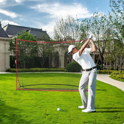 Filet d'entraînement au golf et outil de swing au terrain pour golfeurs et athlètes - 2