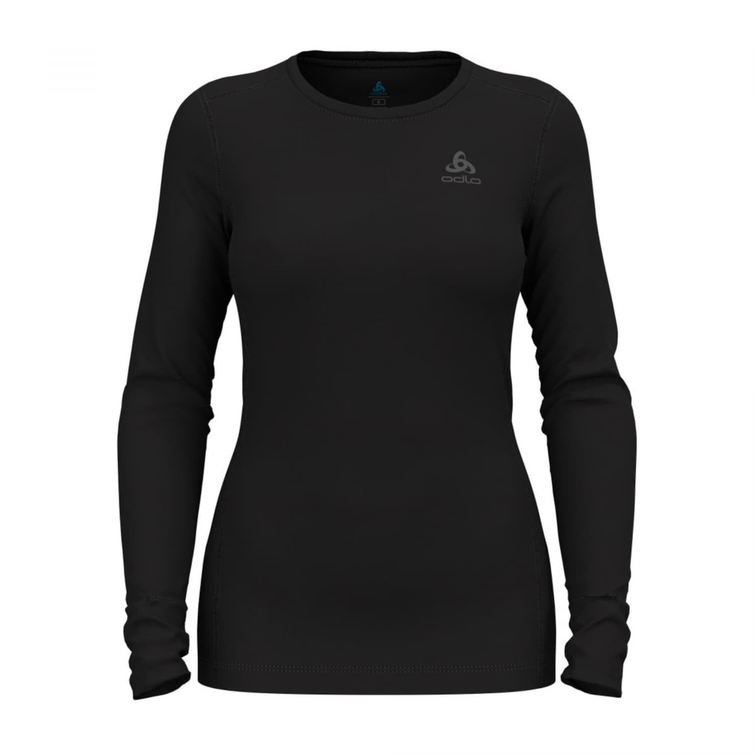 Odlo Women Functional Underwear Long Sleeve Shirt MERINO 260, black, S