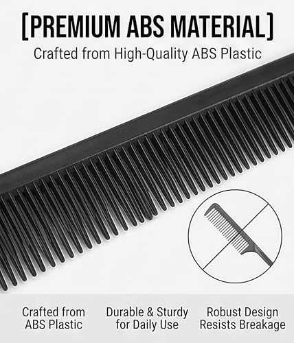 Peine profesional de peluquería en ABS duradero miniatura 3