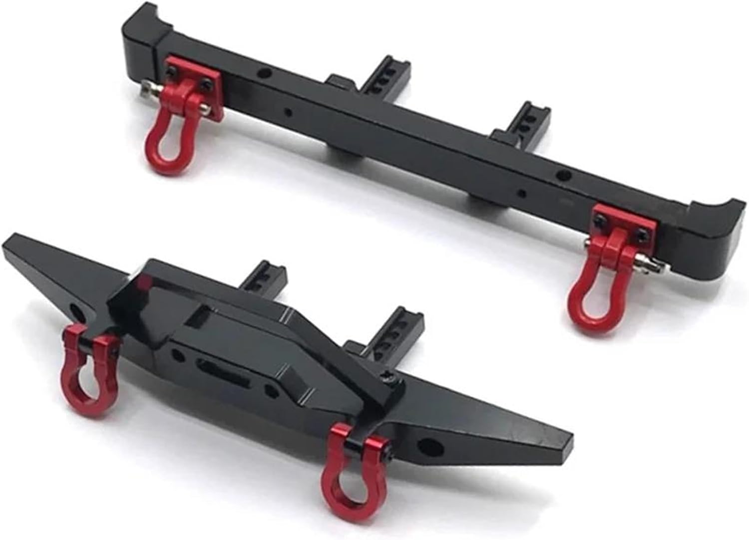 RC Spare Part for HB for Toys for ZP1001 ZP1002 ZP1003 ZP1004 ZP1005 ZP1006 ZP1007 ZP1008 ZP1009 ZP1010 1/10 Front Rear Bumper Replacement RC Car Upgrade Parts(Black)