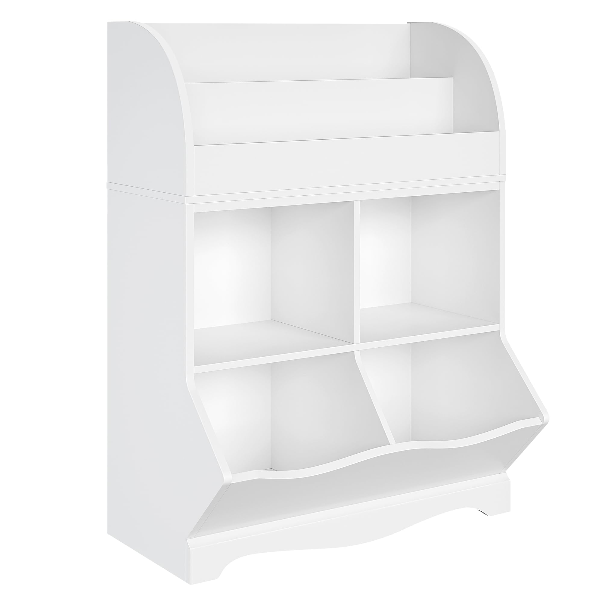 Étagère à Jouets Avec 8 Bacs Et Armoire – Rangement Enfant 4 Niveaux, Charge Max 120 Kg - 3