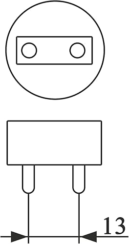 Miniatura 4 de Tubo LED Plug & Play de 18 pulgadas18 pulgadas  Luz diurna (6000 K) Lámpara LED T8 Relampagar directamente y reemplazar bombillas fluorescentes de